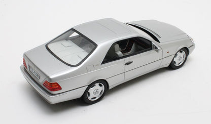 Available To Order – Mercedes Benz 600SEC C140 Silver 1992 1:18 (CUL CML079-1)