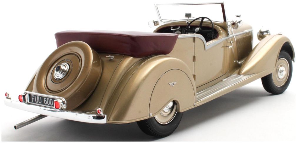 Available To Order – Bentley 4.25 L Vanden PlasTourer 1938 Gold 1:18 (CUL CML116-2)