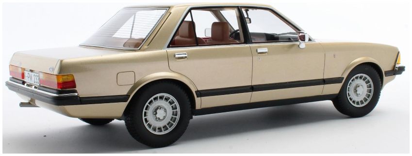 Available To Order – Ford Granada 2.8 Ghia Saloon Gold Metallic 1978 1:18 (CUL CML133-1)