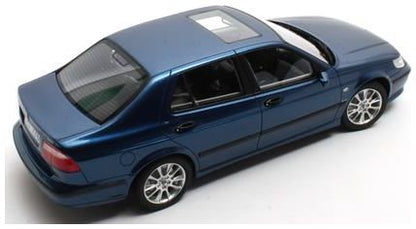 Available To Order – Saab 9-5 Turbo Aero Blue Metallic 1998 1:18 (CUL CML198-3)