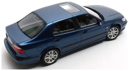 Available To Order – Saab 9-5 Turbo Aero Blue Metallic 1998 1:18 (CUL CML198-3)