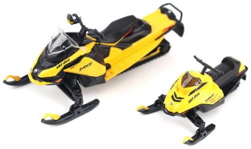 Available to Order – MXZ Blizzard (Trail Segment) + MXZ 120cc (Kid's Model) Yellow/Black 1:32 (DIE 60022)