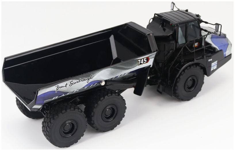 Cat 745 - Articulated Truck - Special Brent Scarbrough & Company 1:50 – diecast model (view 2)