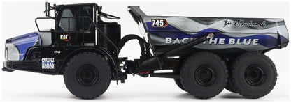 Cat 745 - Articulated Truck - Special Brent Scarbrough & Company 1:50 – diecast model (view 3)