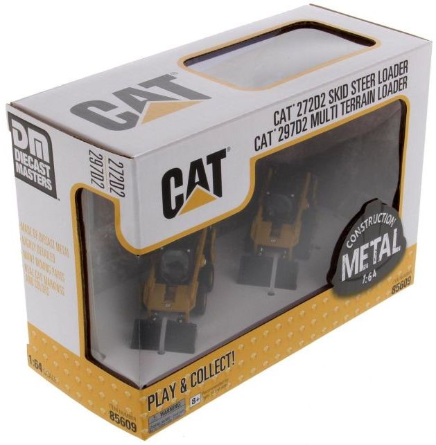 Cat 272D2 + 297D2 Skid Steer/Multi Terrain Loader 1:64 – diecast model (view 2)