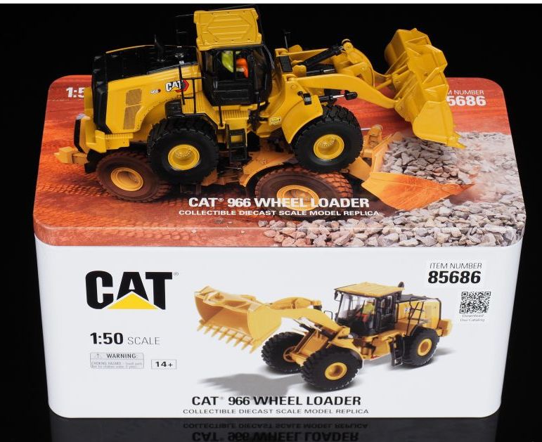 Cat 966 Wheel Loader 1:50 – diecast model (view 2)