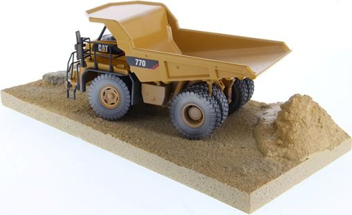 CAT 770 Off-Highway Dump Truck Weathered 1:50 – diecast model (view 2)