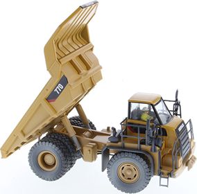 CAT 770 Off-Highway Dump Truck Weathered 1:50 – diecast model (view 3)