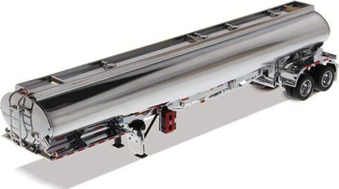 Heil Fleet Duty FD9300D/T C4 Petrolium Trailer Chrome 1:50 – diecast model (view 2)