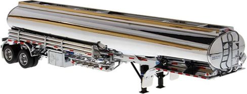 Heil Fleet Duty FD9300D/T C4 Petrolium Trailer Chrome 1:50 – diecast model (view 3)