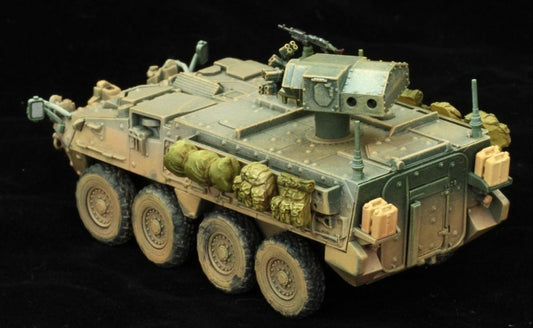 US M1134 Stryker ATGM Syria 2020 1:72 – diecast model (view 2)