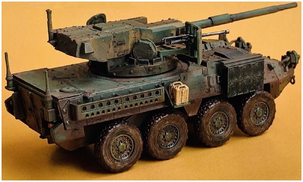Available to Order – US M1128 Stryker MGS Mod.2nd CAV. Muddy Version 1:72 (DR 63156)
