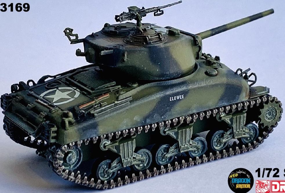 Available to Order – M4A1 (76)W VVSS Sherman France 1944 1:72 (DR 63169)