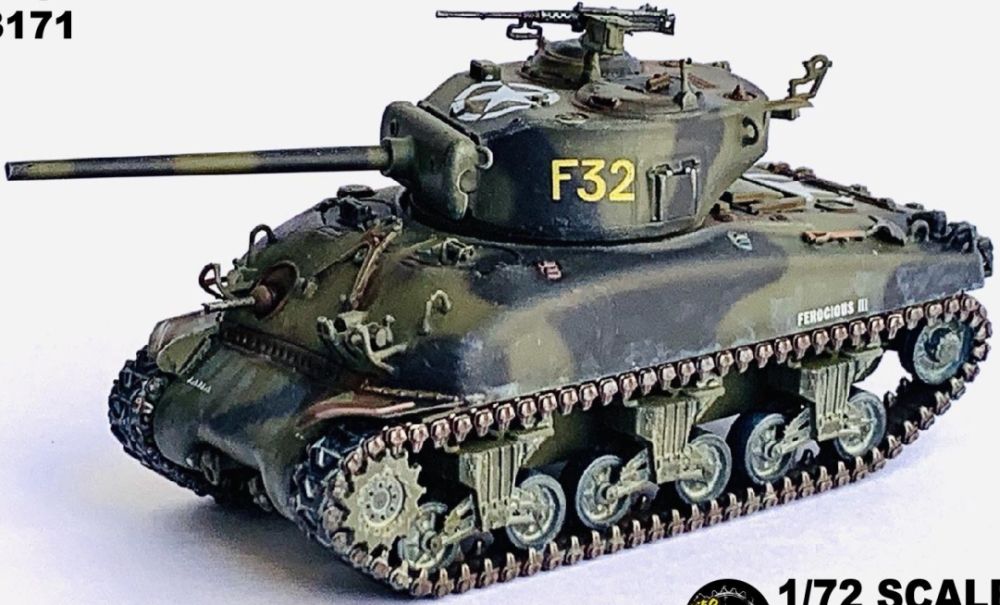 Available to Order – M4A1 (76)W VVSS Sherman Belgium 1944 1:72 (DR 63171)