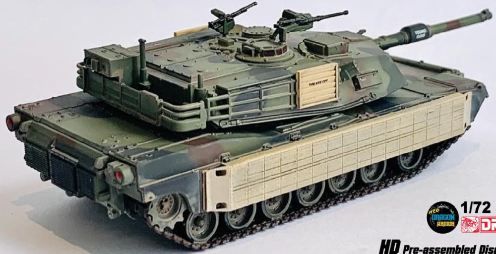 Available To Order – M1A1 AIM TUSK 8th Tank Battalion II MEB USMC Iraq 2003 1:72 Dragon Armour Model (DR 63182)