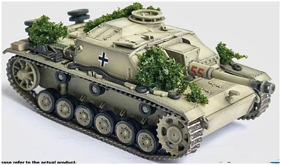 Available To Order – StuH.42 Ausf.G 10.5cm (Bush Camouflage) Pz.Reg. Herman Goring Italy 1944 1:72 Dragon Armour Model (DR 63278)