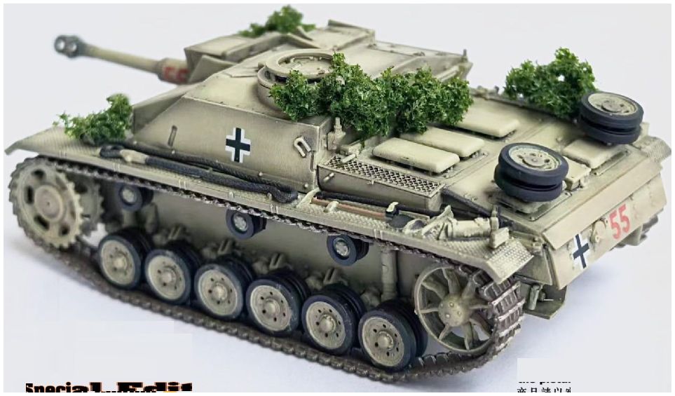 Available To Order – StuH.42 Ausf.G 10.5cm (Bush Camouflage) Pz.Reg. Herman Goring Italy 1944 1:72 Dragon Armour Model (DR 63278)