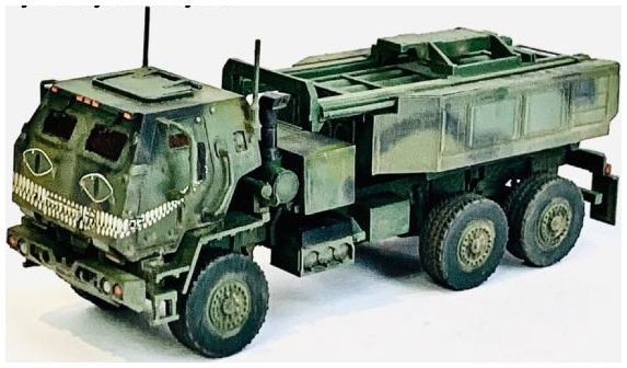 Ukrainian M142 High Mobility Artillery Rocket System 1:72 – diecast model (view 3)