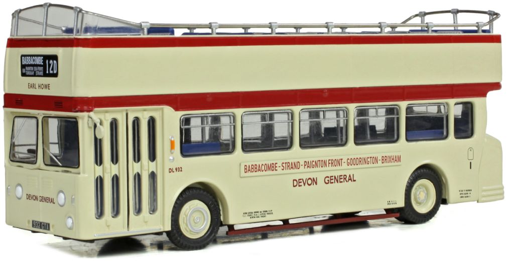 Leyland Atlantean Open Top Devon General Gift Set 1:76 – diecast model (view 2)