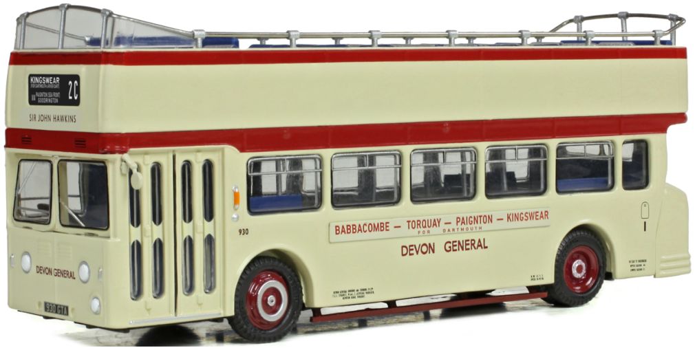 Leyland Atlantean Open Top Devon General Gift Set 1:76 – diecast model (view 3)