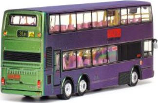 Volvo Super Olympian 12m Green Bus KMB 1:76 – diecast model (view 2)