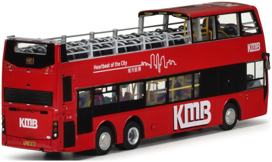 Available To Order – KMB Dennis Enviro500 MMC Turbo Euro V 12M Open-Top Bus 1:76 (EIG KMB2025157)