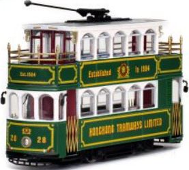 Green Antique Tram Hong Kong Tramways 1:76 – diecast model (view 2)