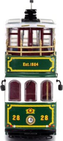 Green Antique Tram Hong Kong Tramways 1:76 – diecast model (view 3)