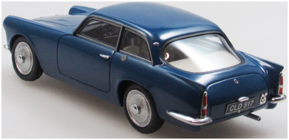 Peerless GT Coupe Blue w/Disc Wheels 1958 1:43 Esval Model (view 3)