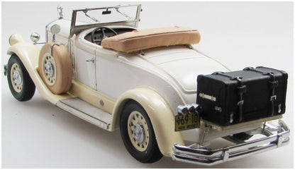 Pierce Arrow Model B Roadster Top Down White/Beige 1930 1:43 (view 2)