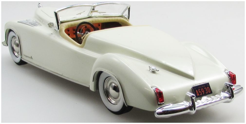 Maverick Sportster w/Disc Wheels White 1952 1:43 – diecast model (view 2)