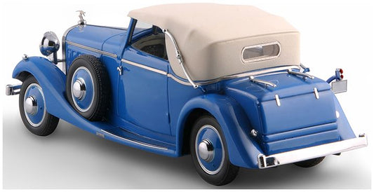 Hispano Suiza J12 Drophead-Coupe 1934 by Fernandez & Darrin (Paris) Half Closed Blu 1:43 – diecast model (view 2)