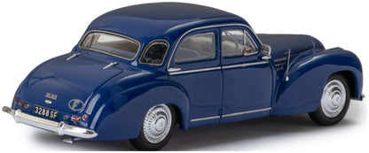 Delage D6-3L Sedan by Autobineau Closed Roof Blue 1948-54 1:43 – diecast model (view 2)