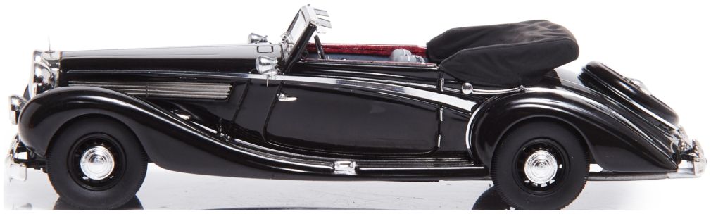 Maybach SW 38 Cabriolet A by Spohn Open Black 1938 1:43 – diecast model (view 2)