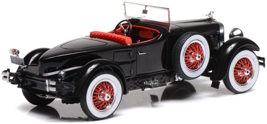 Available To Order – Stutz Blackhawk Roadster 1928 Open Black 1:43 (ESV US43005A)