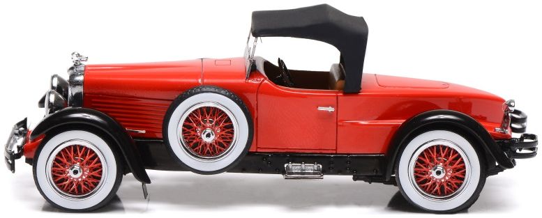 Available To Order – Stutz Blackhawk Roadster 1928 Closed Red Black 1:43 (ESV US43005B)