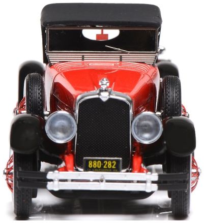 Available To Order – Stutz Blackhawk Roadster 1928 Closed Red Black 1:43 (ESV US43005B)
