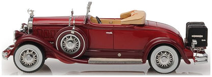 Pierce Arrow Model B Roadster 1930 Open Maroon 1:43 (view 3)