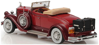 Pierce Arrow Model B Roadster 1930 Open Maroon 1:43 (view 4)