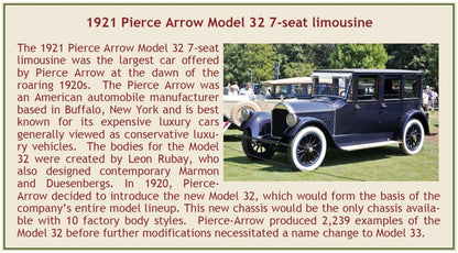 Pierce Arrow Model 32 7-Seat Limo Blue 192 1920 1:43 (view 5)