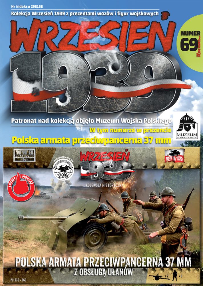 Available to Order – Polish anti-tank gun Bofors 37mm 1:72 (FTF 069)