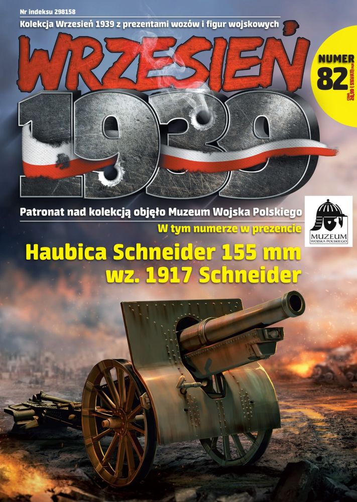 Available to Order – 155mm Howitzer field wz. 1917 Schneider - French 1:72 (FTF 082)