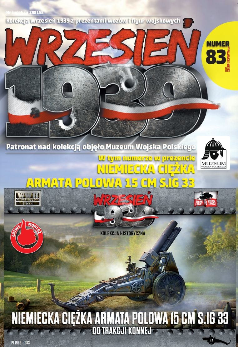 Available to Order – German Heavy Field Gun 15cm SIG 33 for horse traction 1:72 (FTF 083)