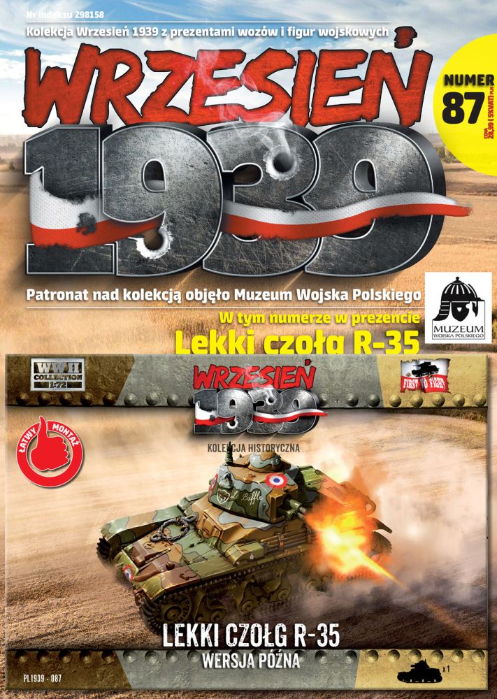 Available to Order – R-35 light tank - Late version 1:72 (FTF 087)