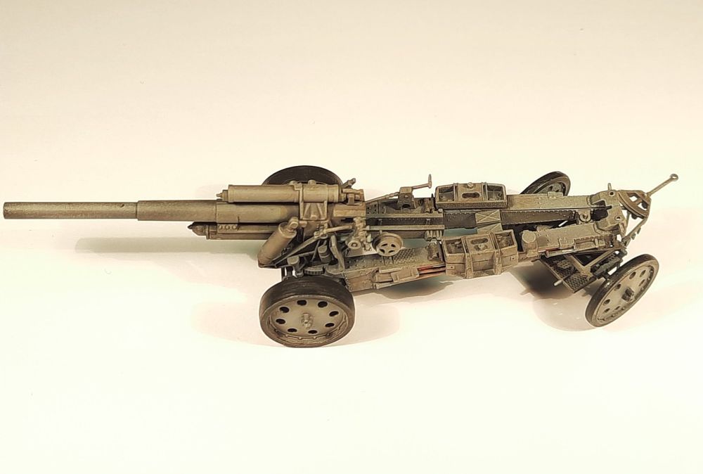 Available to Order – 15 cm sFH 18 German heavy howitzer for mechanical traction 1:72 (FTF 089)