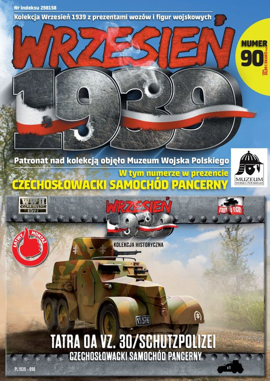 Available to Order – Czechoslovak armored car Tatra OA vz. 30/Schutzpolizei 1:72 (FTF 090)