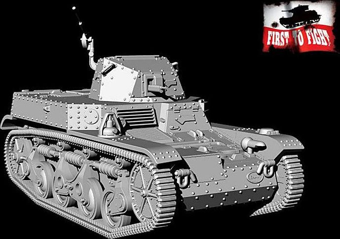 Available to Order – French Reconnaissance Tank AMR35 ZT1a 1:72 (FTF 097)