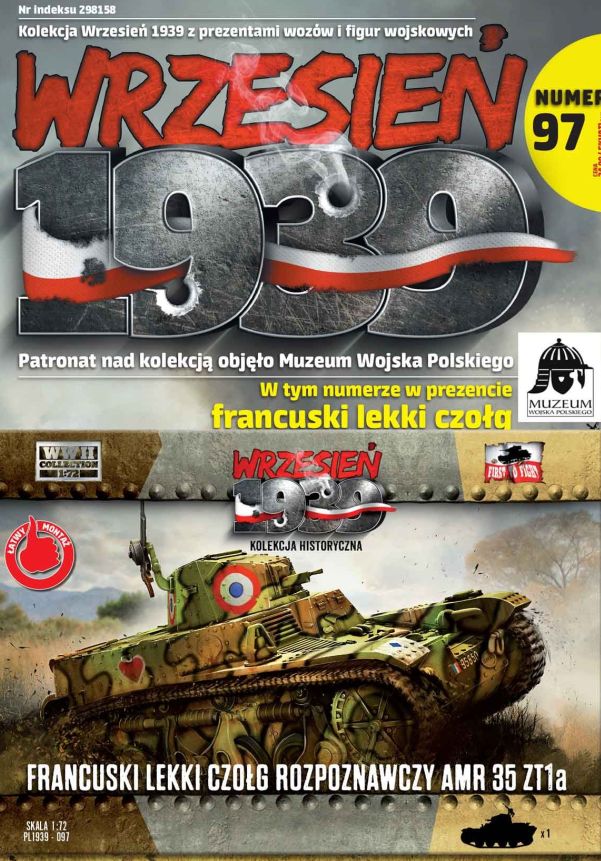 Available to Order – French Reconnaissance Tank AMR35 ZT1a 1:72 (FTF 097)