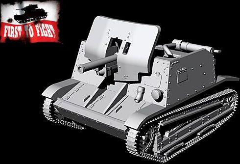 Available to Order – Polish TKD Self-Propelled Gun 1:72 (FTF 100)