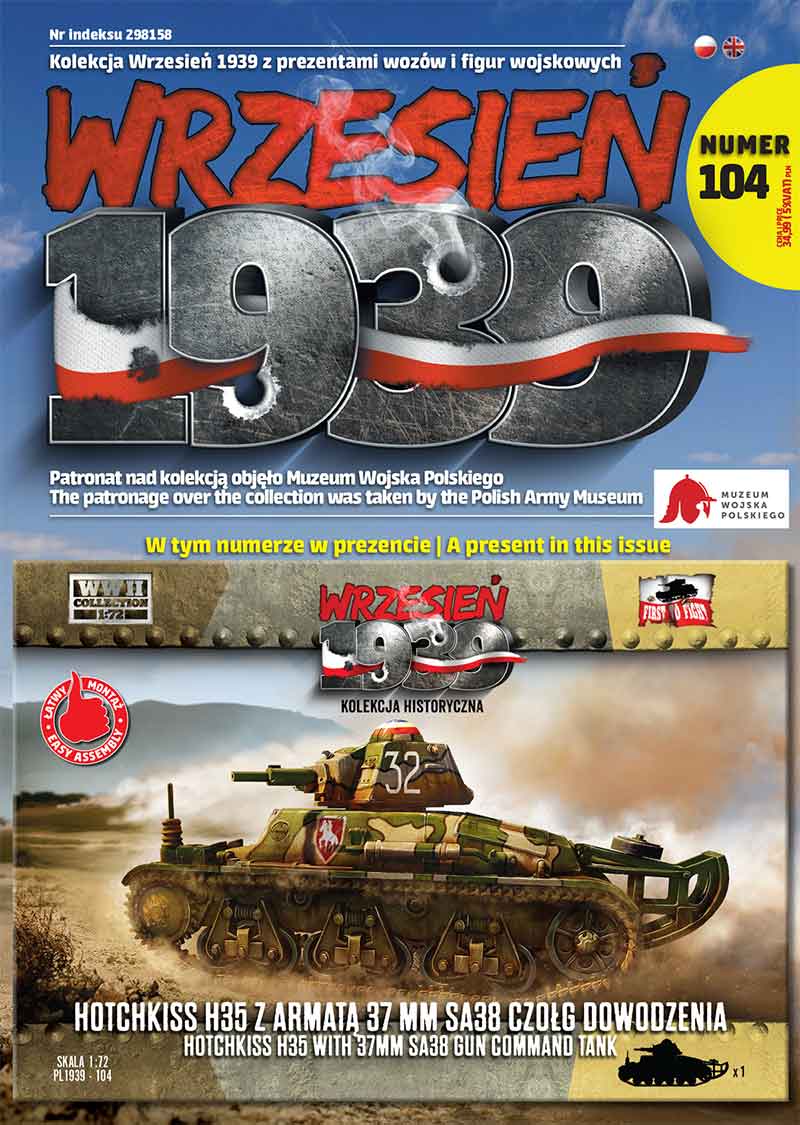 Available to Order – Hotchkiss H35 with 37mm SA38 Gun Command Tank 1:72 (FTF 104)